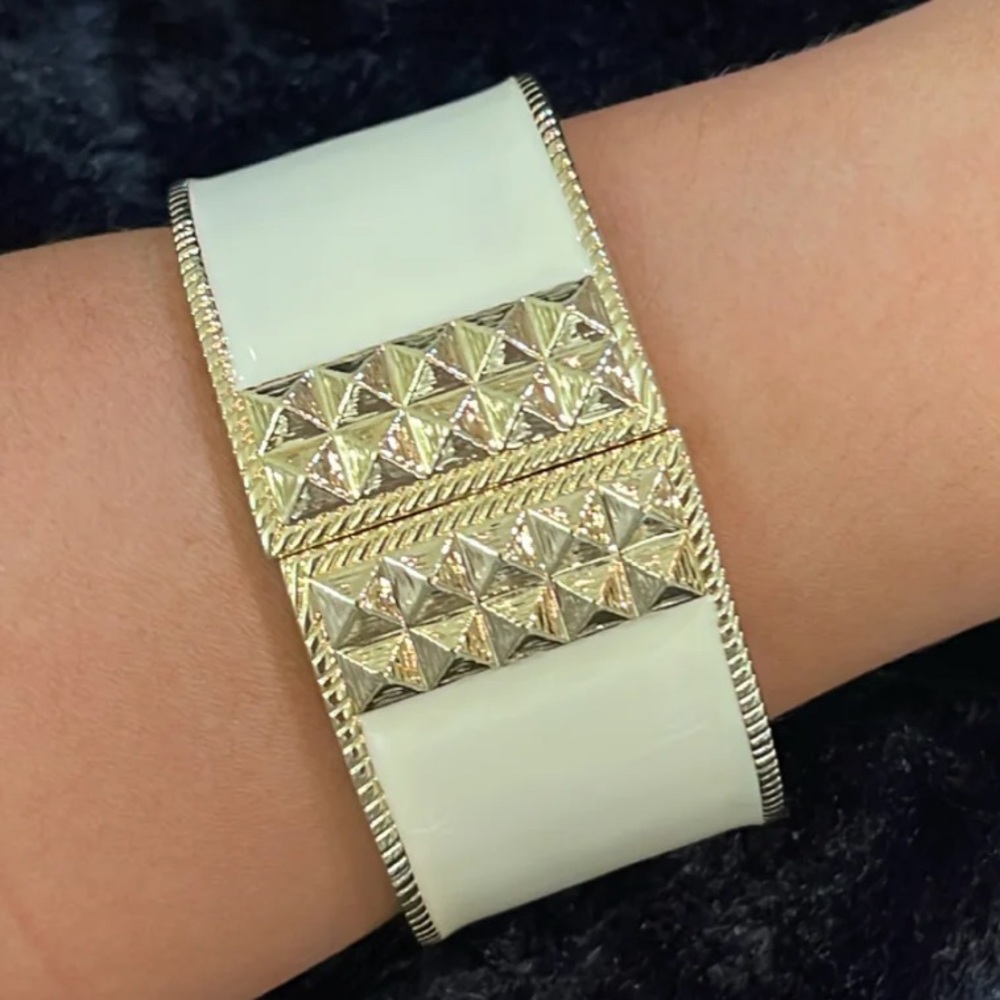 Statement Cleopatra Bangle Bracelet - image 3